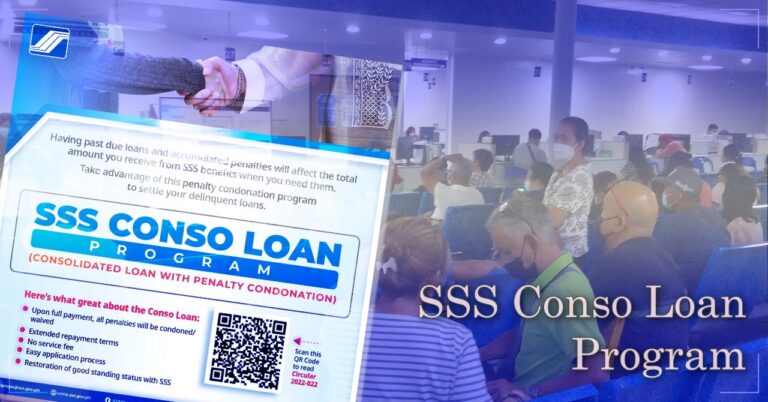 SSS Conso-Loan Program for Members with Overdue Loans - Assistance.PH