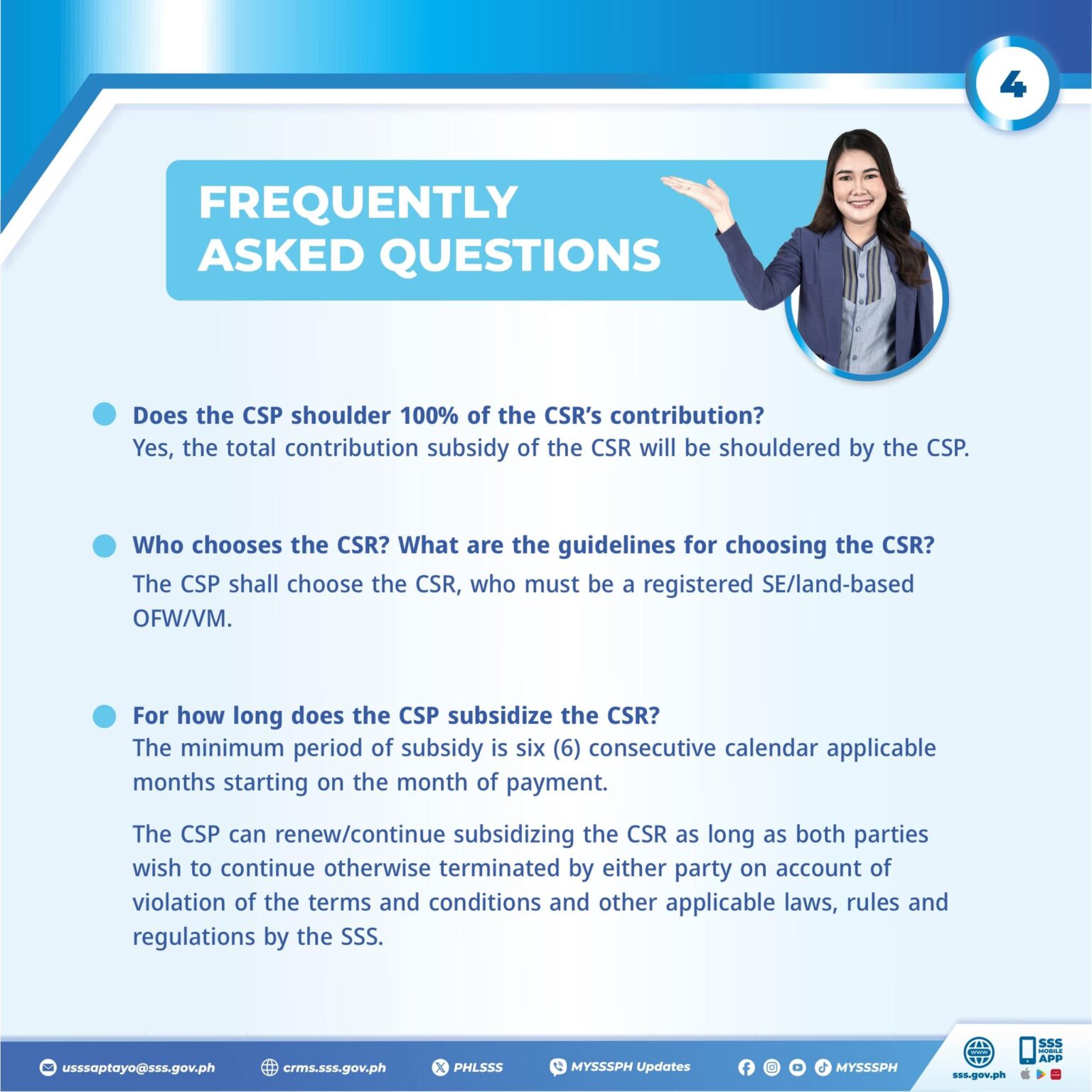 Get to Know the SSS Contribution Subsidy Provider Program (CSPP)