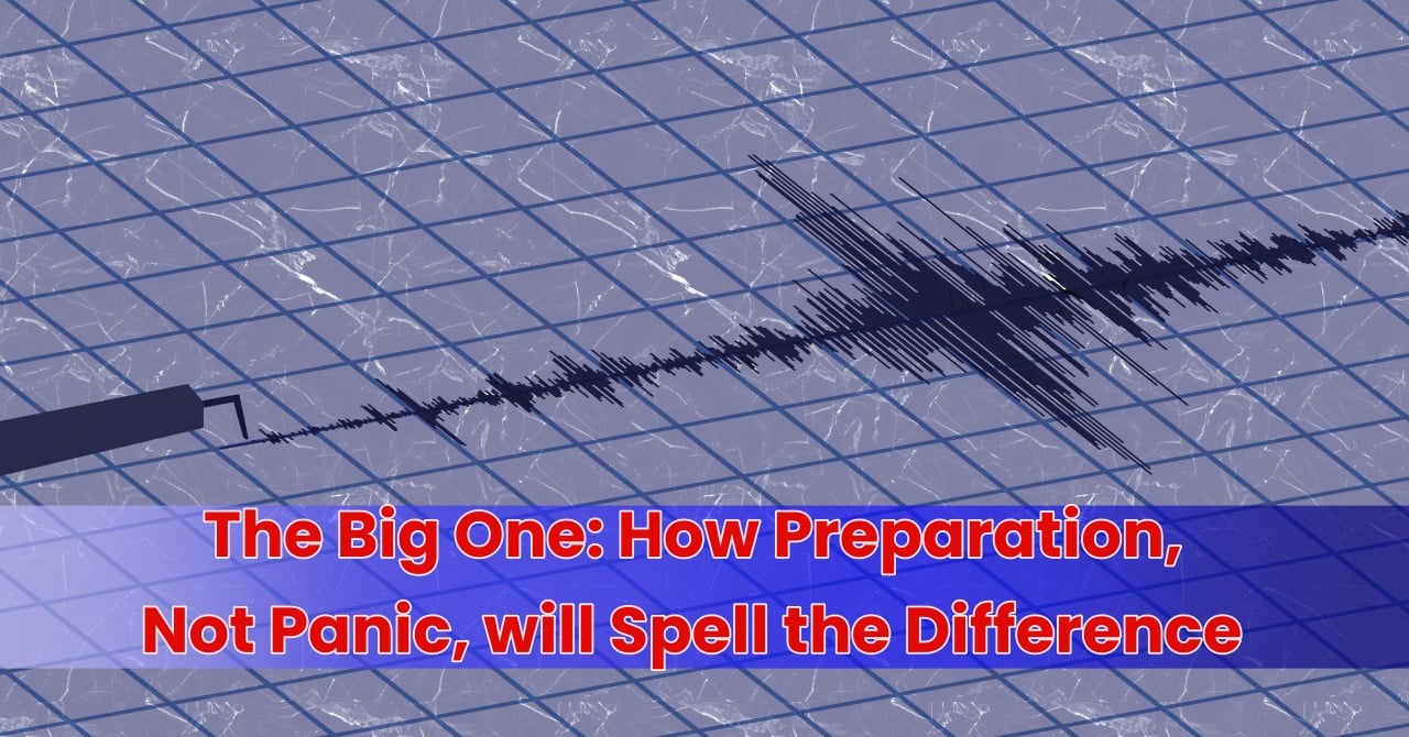 the big one: preparation not panic