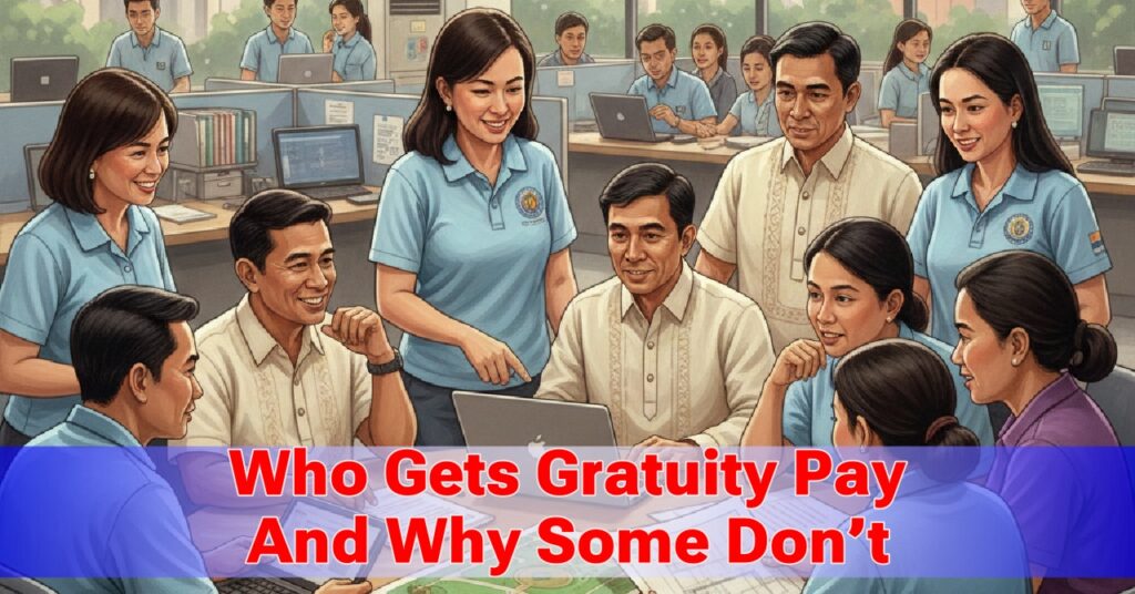 Good Service Pay Gratuity Pay for Contract of Service (COS) and Job Order (JO) Workers